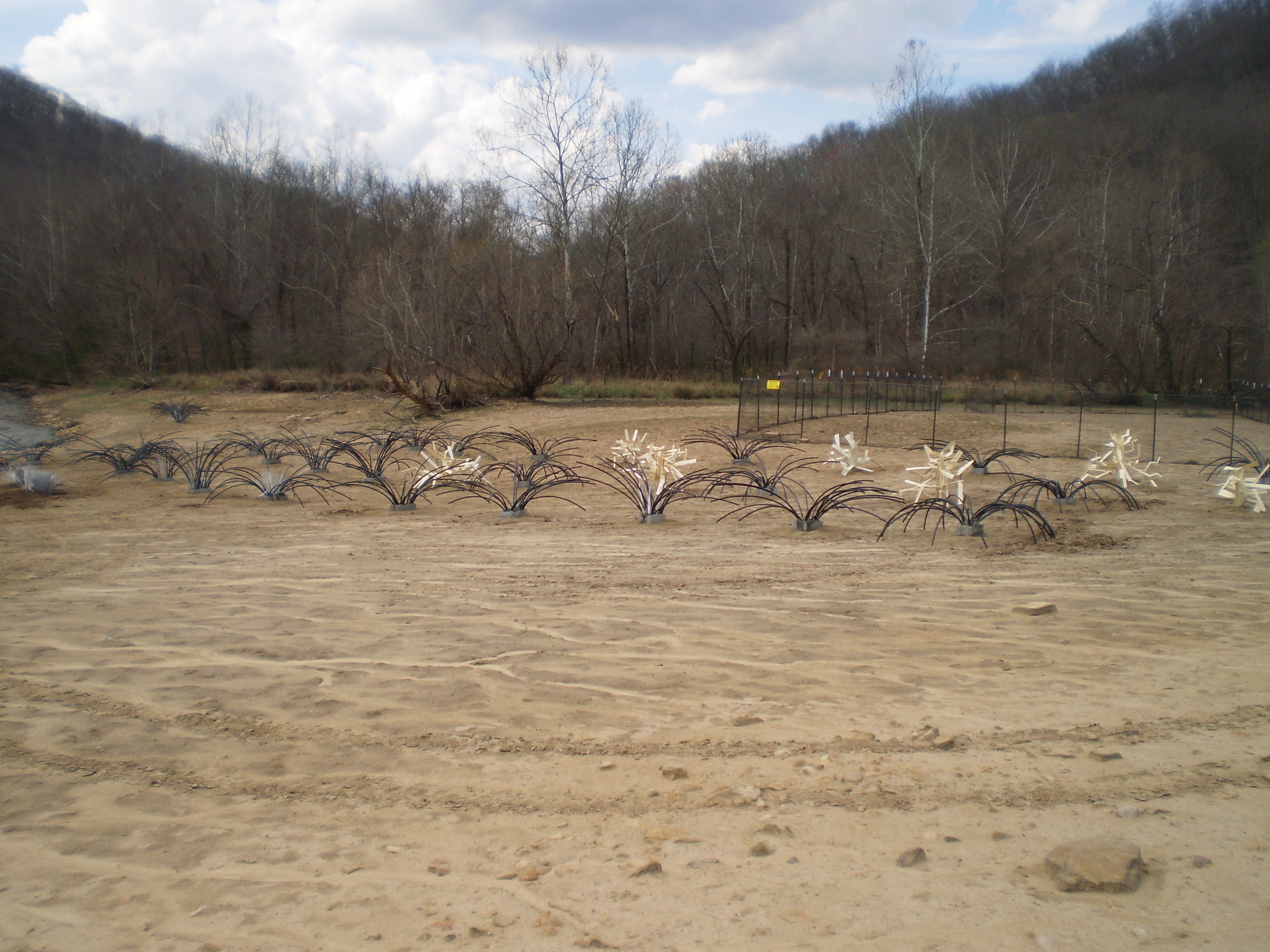 fishiding at Summersville lake