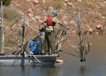 Arizona HighRise habitat install of Fishiding tall habitat units